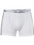 5 Adet, Likralı Pamuklu Şeritli Erkek Boxer %92 Coton( Pamuk) %8 Likra Beyaz 1