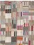 Patchwork Bej Patchwork Yün ve Pamuk El Dokuma Alan Halısı 1