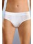 5 Adet, Erkek Modal Slip Külot %47 Cotton %47 Modal %6 Lycra Beyaz 2