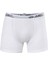 10 Adet, (Ekonomik Paket) Kısa Paçalı Likralı Erkek Boxer %92 Coton( Pamuk) %8 Likra Beyaz 1