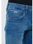 Erkek Pierre Gölgeli Mavi Premium Blue Jean Pantolon 0020983709 5