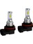 2 Adet Mini Smd Araç LED Sisli Drl Far Fokları H8/H11-3570 (Yurt Dışından) 2