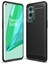 Oneplus 9 Pro Brushed Carbon Fiber Silikon Kılıf- Siyah 1