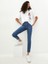Normal Bel Skinny Fit Kadın Rodeo Kot Pantolon 4