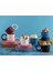Angled New Bone China Kupa 260 ml Lacivert - Açık Mavi 3