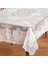 Melek Kare Masa Sanatı Dantel Masa Örtüsü (Yurt Dışından) 5