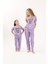 Yeni Inci Anne Kız 2 Adet Pamuk Ekose Pijama Takım 1905-376 1