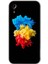 iPhone Xr Kılıf Hd Desen Baskılı Arka Kapak - Black 1 1