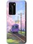 Huawei P40 Pro Kılıf Hd Desen Baskılı Arka Kapak - Rails Paint 1