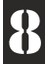 8 Rakamı Boyama Şablonu Set2 1