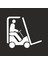Forklift Boyama Şablonu/40x40cm/kompozit 1