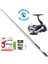 Megaforce Jigger 2.2m 1-9 gr 2 P Lrf Olta Kamışı – Daiwa Rx 2000 Bı Olta Makinesi Lrf Seti 1