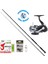 Rx Lure Game 2.34M 2-10GR 2p Olta Kamışı – Daiwa Rx 2000 Bı Olta Makinesi Lrf Seti 1