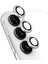 Samsung Galaxy S23 S911 Uyumlu Kamera Lens Koruyucu Kırılmaz Metal Çerçeveli Kamera Lens Koruma 1