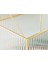 Deluxe Cam Dekoratıf Kutu 25X25X10 cm Gold 3