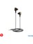 Hot Beats 3D Hifi 4 Hoparlörlü Camon 19 Neo 2 3.5mm Jack Girişli Kablolu Mikrofonlu Kulaklık Siyah 3