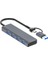 4'lü ADS-305D USB / Type-C To 4 Usb3.0 Hub Çoğaltıcı Çevirici Dönüştürücü Adaptör 1