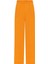 Kadın Geniş Kesim Elastik Bel Tam Boy Pantolon 1011 Turuncu 5