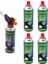 Kamp Kartuş Tüp 227 gr Çakmaklı Pürmüz Set 5'li 1