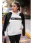 Game Over? - Baskılı Kapşonlu Cepli Sweatshirt 1