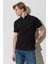 Regular Fit Normal Kesim %100 Pamuk Polo Yaka Haki Tişört 1