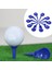 10 Adet Yenilik Şekli Golf Profesyonel Tees Ekipmanı Mavi (Yurt Dışından) 4