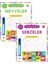 Çizgi Çizgi Etkinlik Meyveler - Sebzeler 2'li Set 1