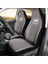 Dacia Logan Araca Özel Oto Koltuk Kılıfı Pro - Gri Yeni Logolu ( Yeni Tasarım - Yeni Fit Kalıp ) 1