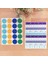 Sticker seti, Ottoman 3.2 cm - Ramazan motifleri 13.8x1.6 cm 1er sayfa 1