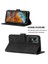 Gt Neo 3 Için Kabartmalı Pu Deri Stand Cüzdan Telefon Kılıfı - Siyah (Yurt Dışından) 2