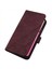 Smart 6 Için Kabartmalı Pu Deri Stand Cüzdan Telefon Kılıfı - Kırmızı (Yurt Dışından) 3