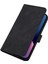 iPhone 13 Mini Için Kabartmalı Pu Deri Stand Cüzdan Telefon Kılıfı - Siyah (Yurt Dışından) 3