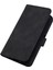 Note 12 Pro 4g Için Kabartmalı Pu Deri Stand Cüzdan Telefon Kılıfı - Siyah (Yurt Dışından) 3