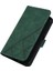Poco M4 5g / Poco M5 5g Için Kabartmalı Pu Deri Stand Cüzdan Telefon Kılıfı - Yeşil (Yurt Dışından) 3