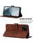 10 Pro Için Kabartmalı Pu Deri Stand Cüzdan Telefon Kılıfı - Kahverengi (Yurt Dışından) 2