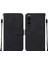 Xperia 1 Iıı Için Kabartmalı Pu Deri Stand Cüzdan Telefon Kılıfı - Siyah (Yurt Dışından) 1