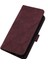 Poco M4 5g / Poco M5 5g Için Kabartmalı Pu Deri Stand Cüzdan Telefon Kılıfı - Kırmızı (Yurt Dışından) 3