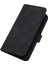 Note 12 Pro 5g Için Kabartmalı Pu Deri Stand Cüzdan Telefon Kılıfı - Siyah (Yurt Dışından) 1