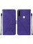 A8 A31 Için Kabartmalı Pu Deri Stand Cüzdan Telefon Kılıfı - Mor (Yurt Dışından) 1
