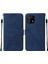 10 Pro Için Kabartmalı Pu Deri Stand Cüzdan Telefon Kılıfı - Mavi (Yurt Dışından) 1