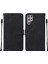 Galaxy S22 Ultra Için Kabartmalı Pu Deri Stand Cüzdan Telefon Kılıfı - Siyah (Yurt Dışından) 1