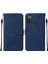 Spark 5 Air / Spark 6 Air Için Kabartmalı Pu Deri Stand Cüzdan Telefon Kılıfı - Mavi (Yurt Dışından) 1