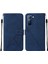 Pop 5p Için Kabartmalı Pu Deri Stand Cüzdan Telefon Kılıfı - Mavi (Yurt Dışından) 1