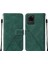 Galaxy S20 Ultra Için Kabartmalı Pu Deri Stand Cüzdan Telefon Kılıfı - Yeşil (Yurt Dışından) 1