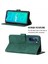 Pop 5p Için Kabartmalı Pu Deri Stand Cüzdan Telefon Kılıfı - Yeşil (Yurt Dışından) 2