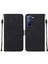 Pop 5p Için Kabartmalı Pu Deri Stand Cüzdan Telefon Kılıfı - Siyah (Yurt Dışından) 1
