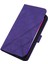 Pop 2f Için Kabartmalı Pu Deri Stand Cüzdan Telefon Kılıfı - Mor (Yurt Dışından) 3