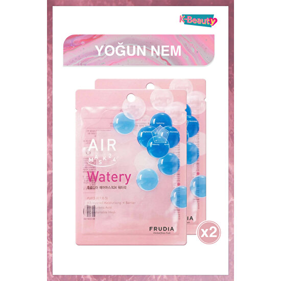 Frudia Air Watery 3 Katlı Nemlendirme Etkili Maske 25 ml x 2  Adet