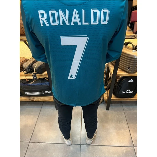 Real Madrid Cristiano Ronaldo 2017 / 2018 Deplasman Forması Ronaldo Mavi