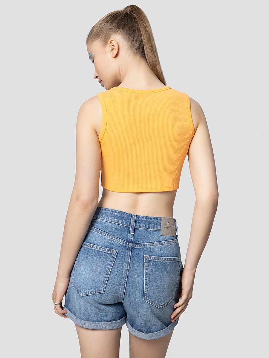 Loft Crop Kadın Atlet görsel 4
